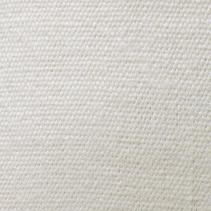 Close-up of pure linen fabric texture on cushion